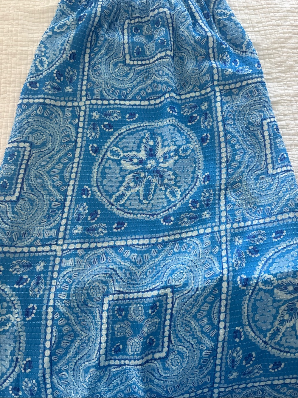 Vineyard Vines Sand Dollar Halter Maxi Dress - 00 - Picture 5 of 10